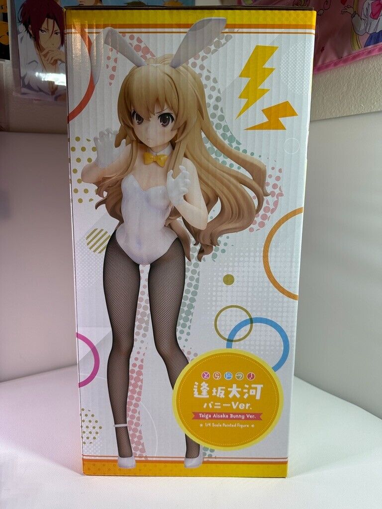 Toradora! Taiga Aisaka Bunny Figure 1/4 scale PVC FREEing Japan NEW