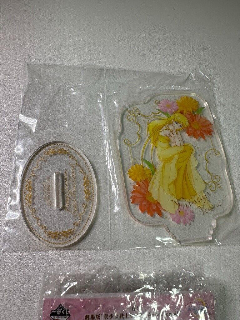 Sailor Moon Eternal Ichiban Kuji Princess Venus Acrylic Stand Minako Aino