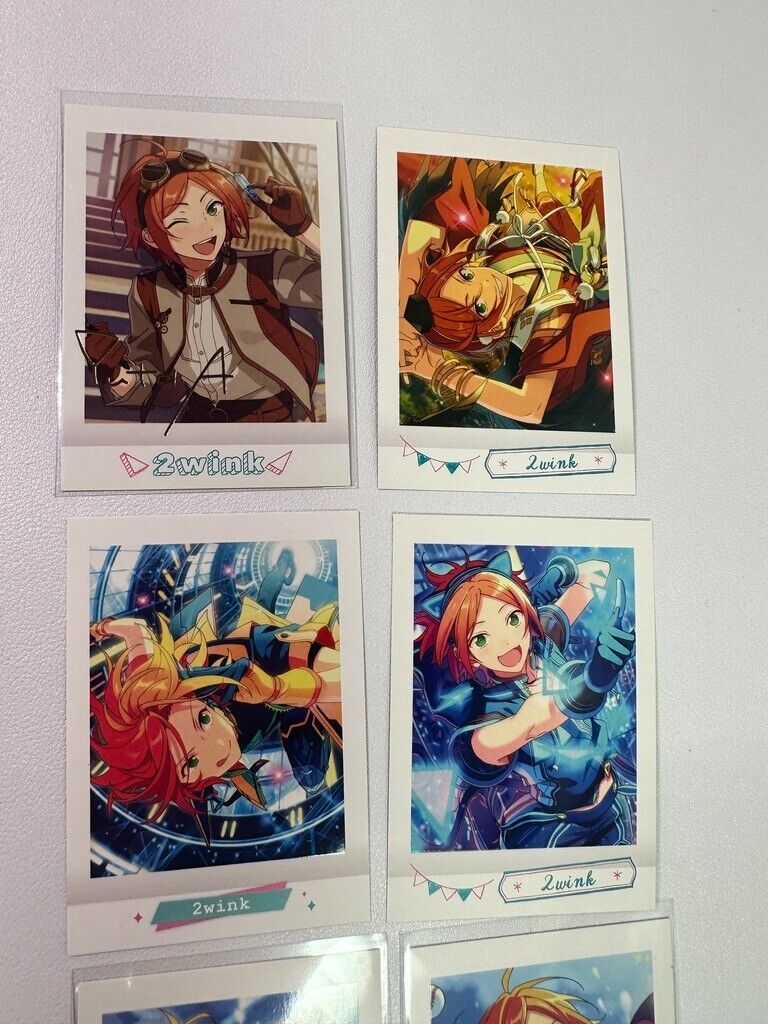 Ensemble Stars Miscellaneous Pasha Card Set 2wink Hinata Aoi Yuta Aoi