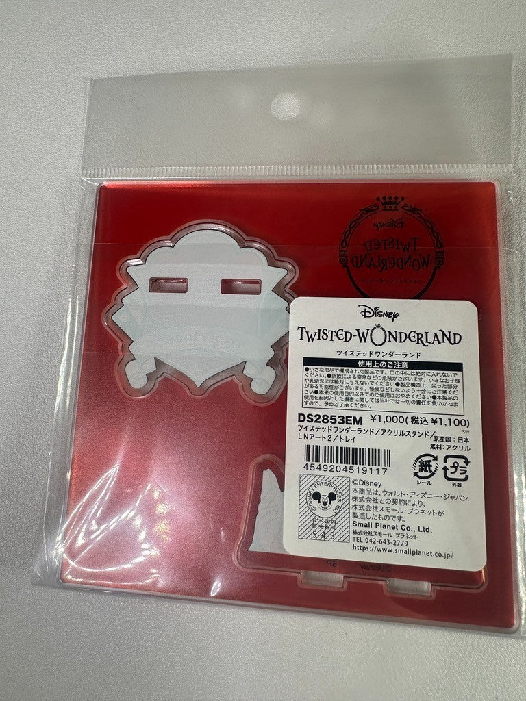 Twisted Wonderland Heartslabyul Trey Clover Animation Acrylic Stand Red