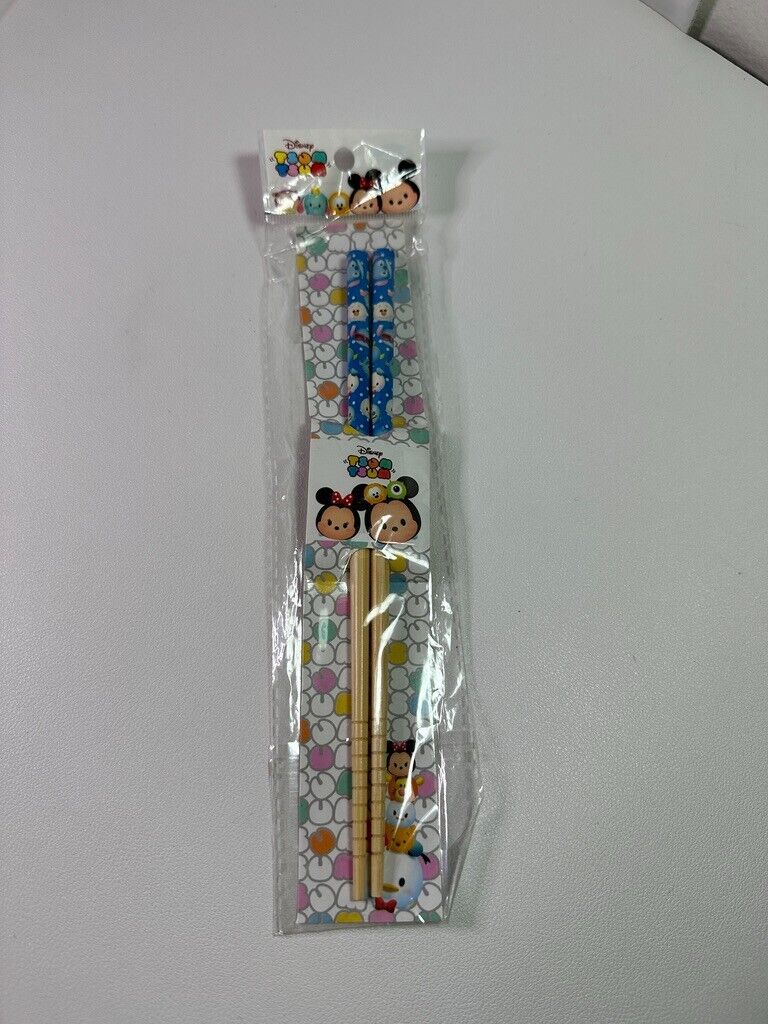 Disney Tsum Tsum Chop Sticks Micket Minnie Pluto Goofy Donald Lilo Blue