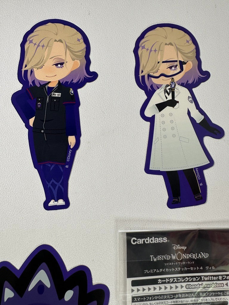 Twisted Wonderland Experimental Sticker Set Pomefiore Vil Schoenheit