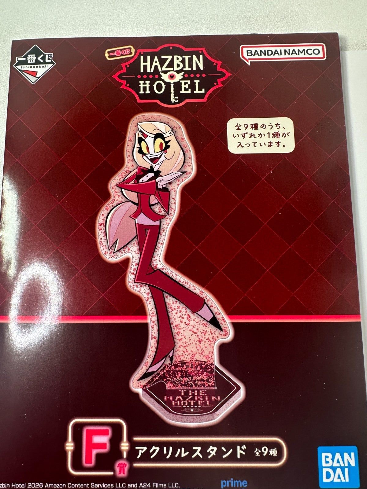 Hazbin Hotel Ichiban Kuji Acrylic Stand Nifty
