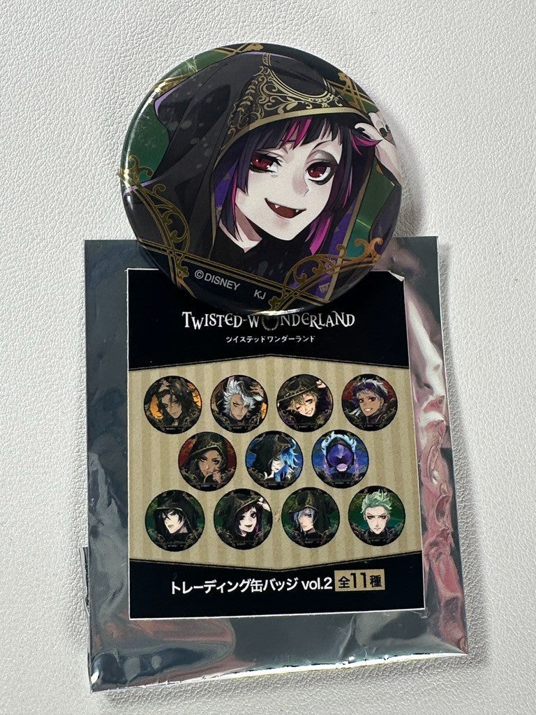 Twisted Wonderland Can Badge Diasomnia Lilia Vanrouge Ceremony Zoom
