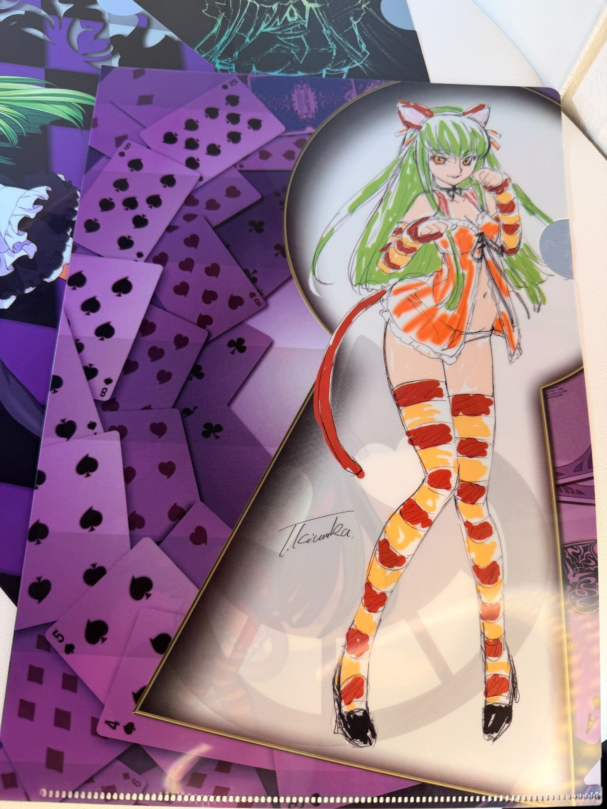 Code Geass in Wonderland Clear File Set CiCi
