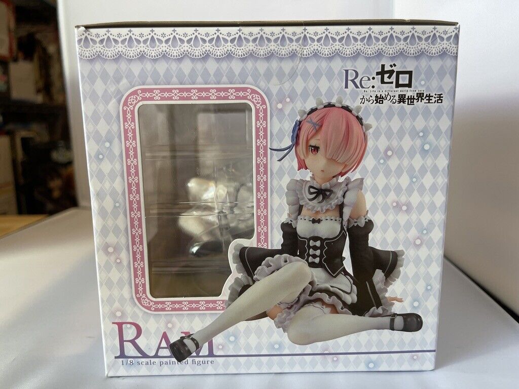 Re:Zero Starting Life in Another World Ram Rem 1/8 Figure Dengeki special set