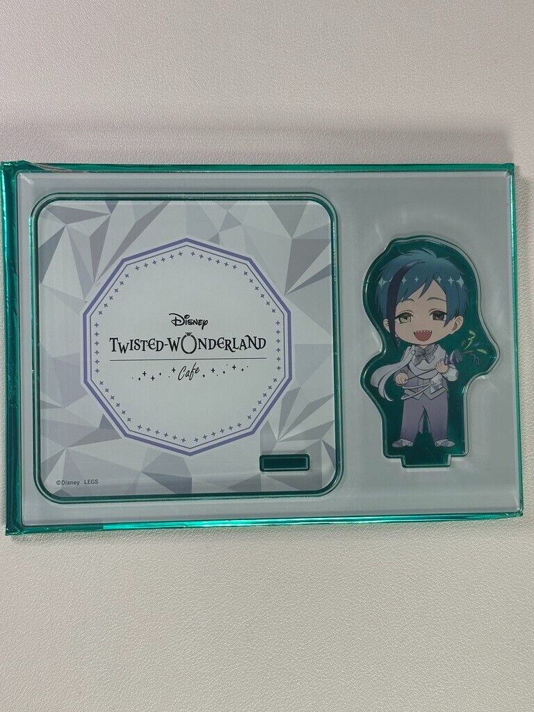 Twisted Wonderland Disney100 Octavinelle Acrylic Stand Coaster Floyd Leech