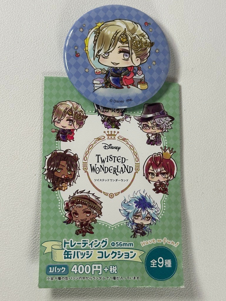Twisted Wonderland Disney100 Can Badge Pomefiore Vil Schoenheit