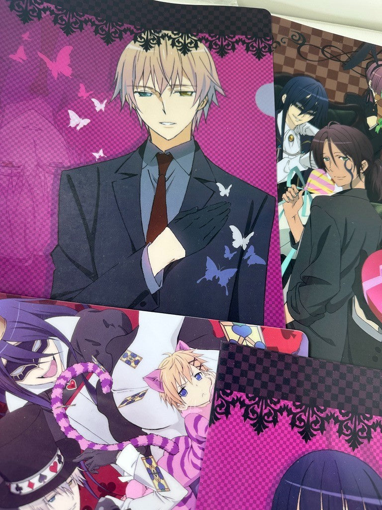 Inu X Boku SS Clear File Set Soushi Miketsukami Natsume