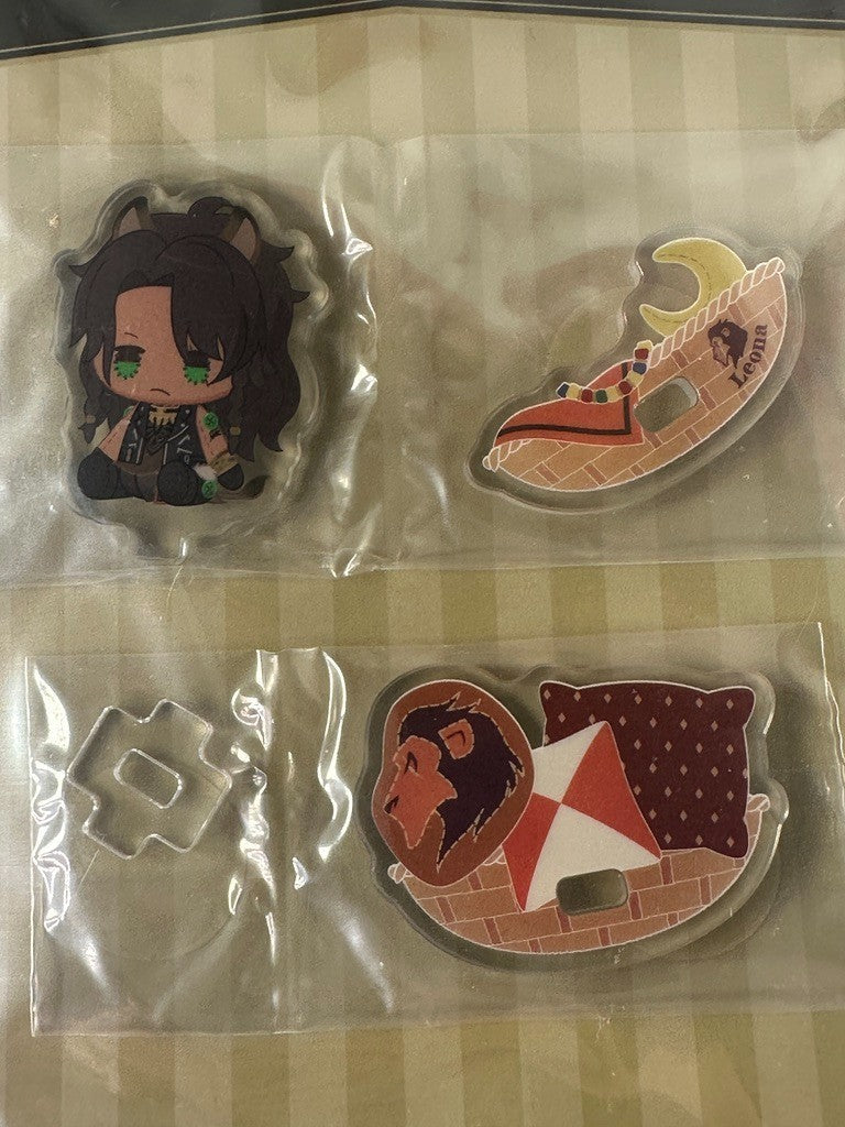 Twisted Wonderland Yura yura Acrylic Stand Savanaclaw Leona Kingscholar
