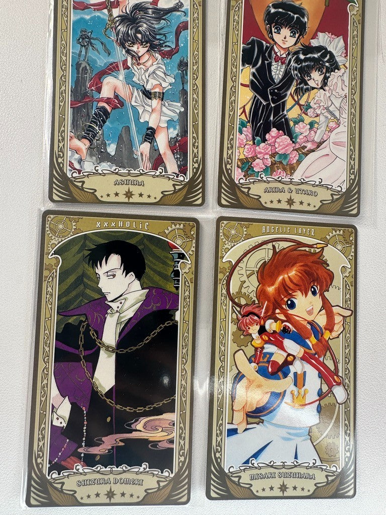 CLAMP Anime Card Set RG Vega Angelic Layer Man Many Faces XXXHolic