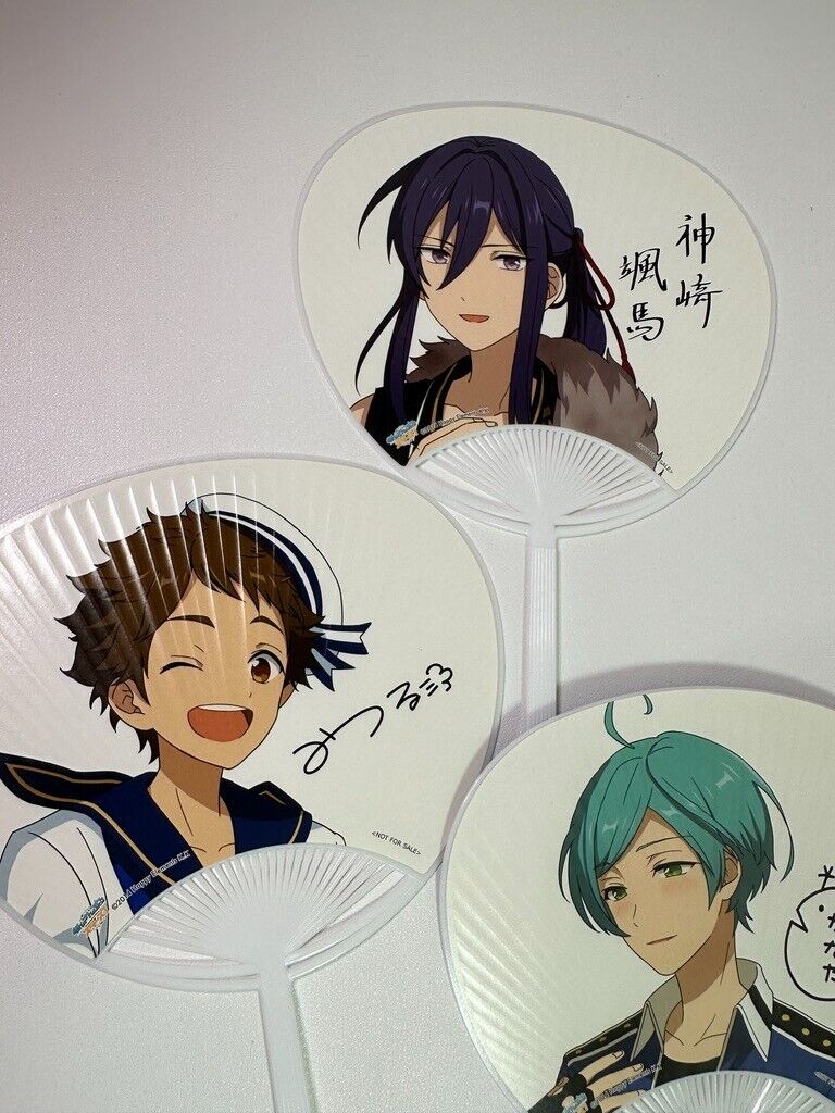 Ensemble Stars Fan Set of 3 Akatsuki Ryuseitai Rabbits Ra*bits