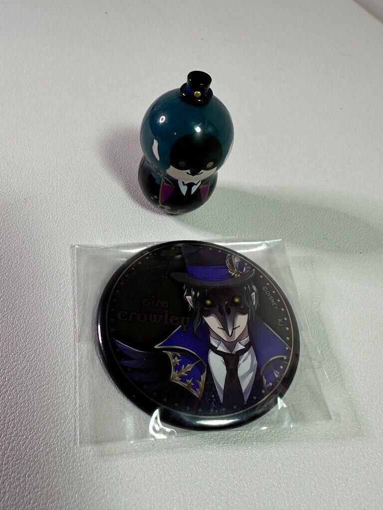 Twisted Wonderland Can Badge Coonuts Night Raven College Dire Crowley