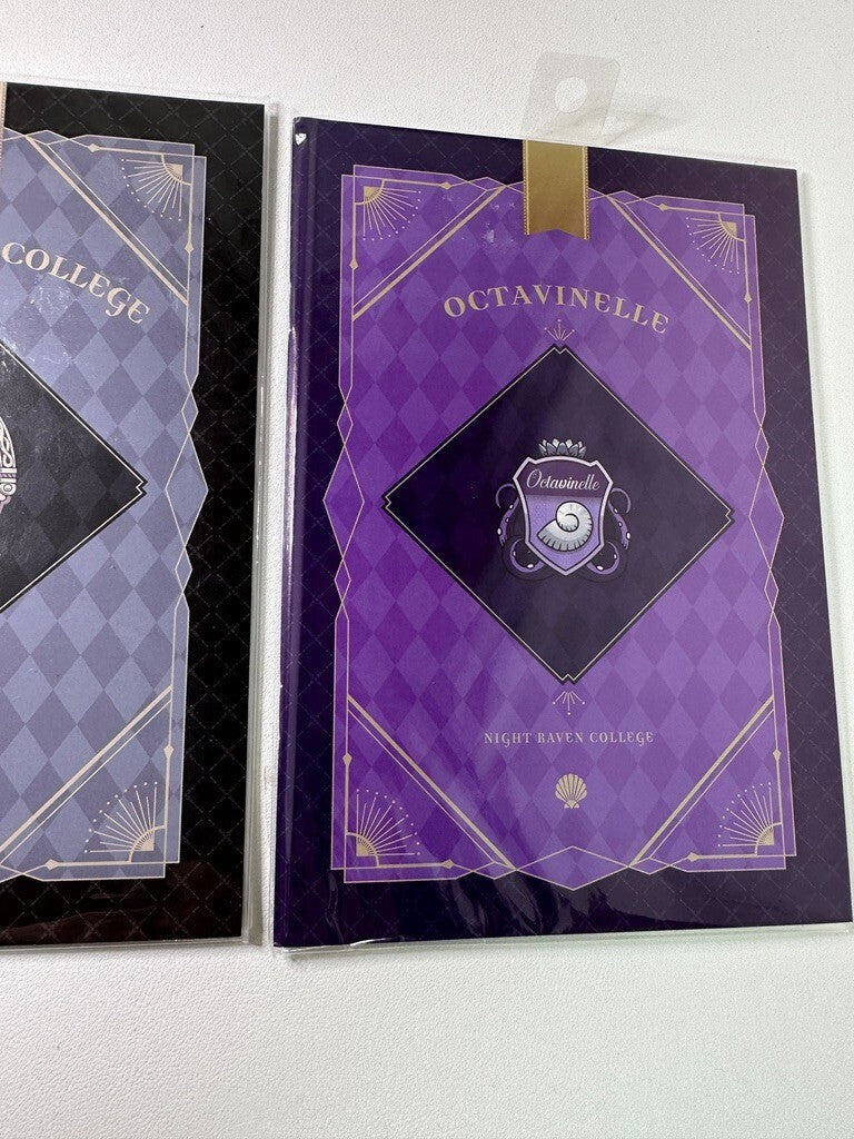 Twisted Wonderland Octavinelle Night Raven College Notebook Set Divus Floyd Azul