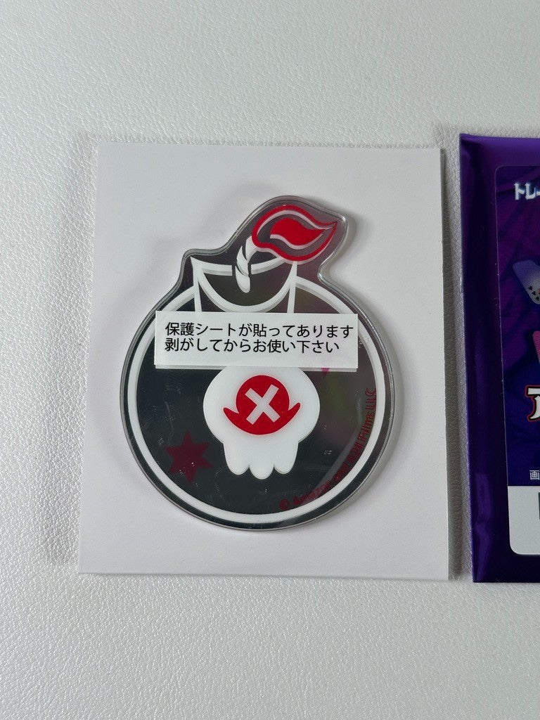 Hazbin Hotel Dark Side Acrylic Mirror Sticker Cherri Bomb