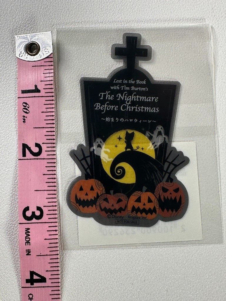 Twisted Wonderland Nightmare Before Christmas Pop Up Notepad Sticker Skully