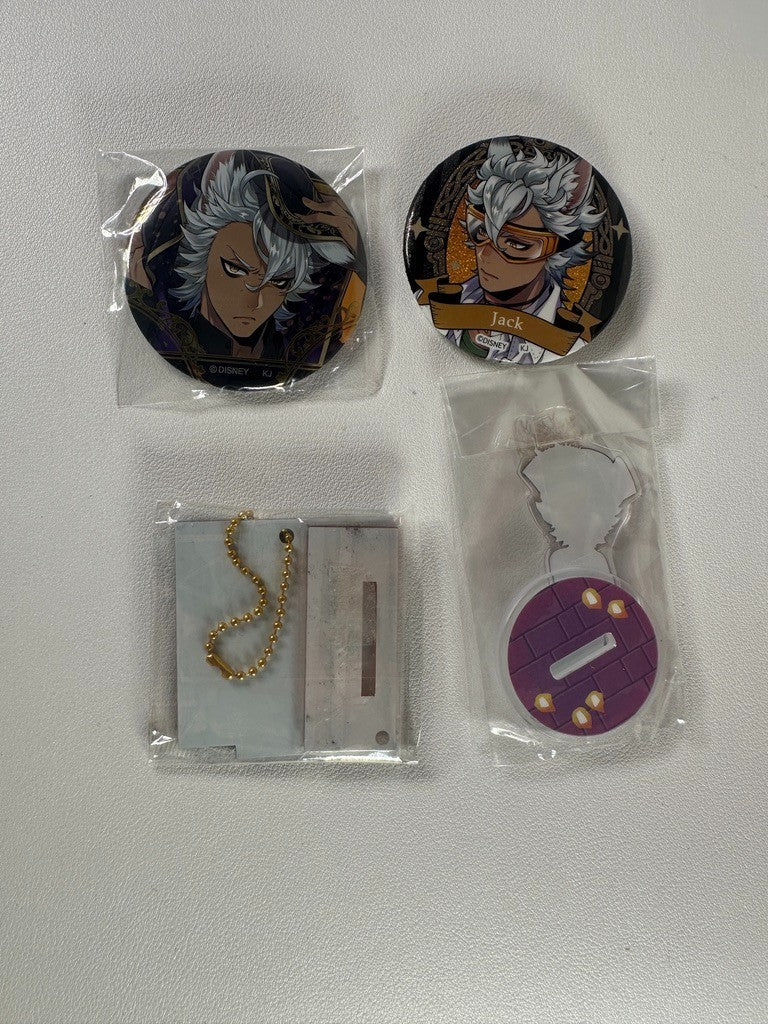 Twisted Wonderland Savanaclaw Can Badge Set Jack Howl