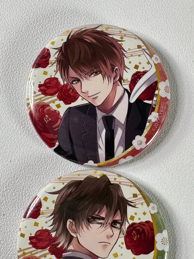 Ikemen Romances Across Time Can Badge Set Sanada Sarutobi