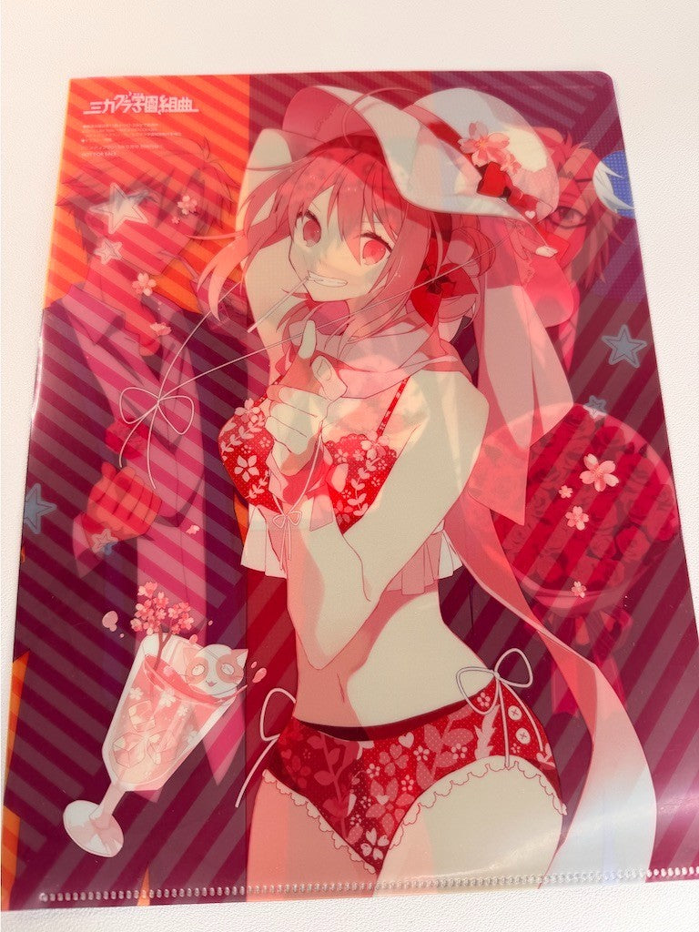 Mikagura School Suite Clear File Asuhi Azumi