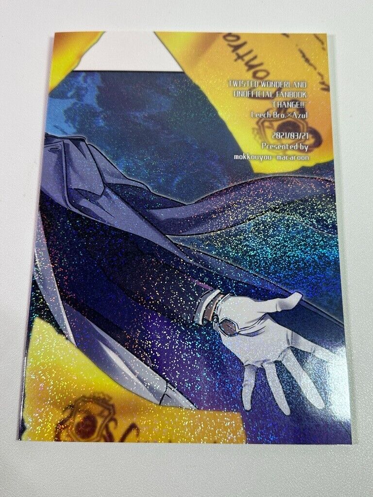 Twisted Wonderland Japanese Doujinshi Yaoi Octavinelle CHANGE!! Azul x Leeches