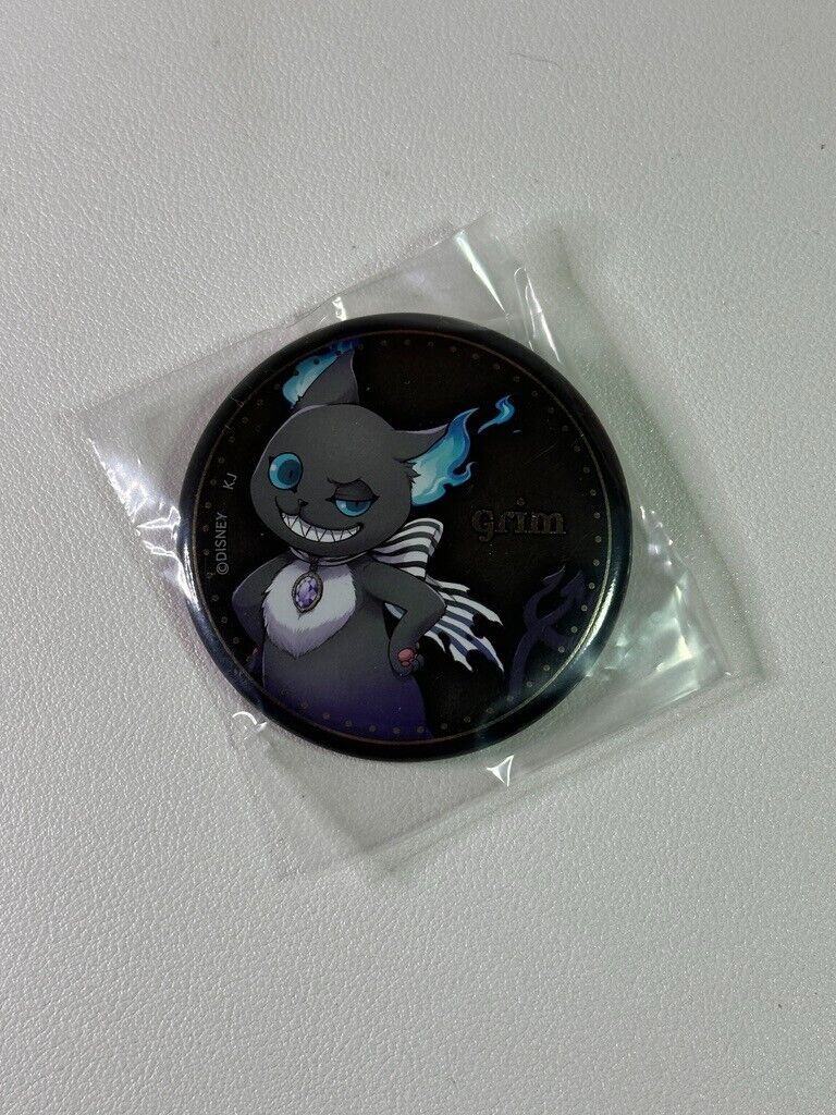 Twisted Wonderland Can Badge Night Raven College Grim