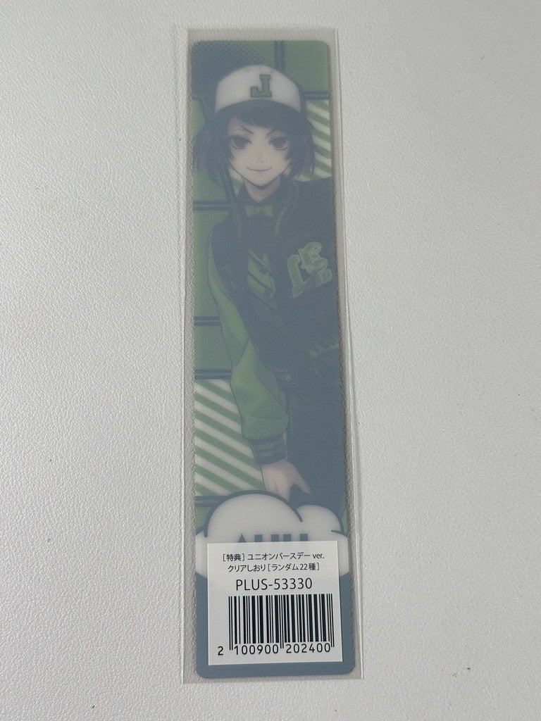 Twisted Wonderland Union Sports Jacket Clear Bookmark Diasomia Lilia Vanrouge