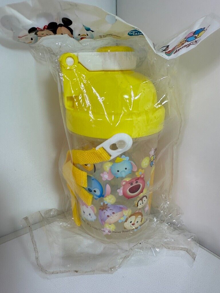 Disney Tsum Tsum Travel Cup Set Toy Story Minnie Lilo Dumbo Eeyore Yellow