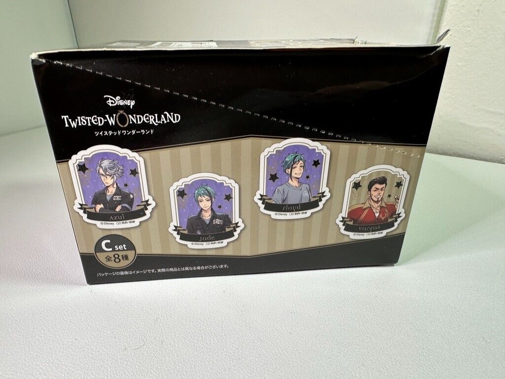 Twisted Wonderland Acrylic Clip Gym Ignihyde Octavinelle Scarabia