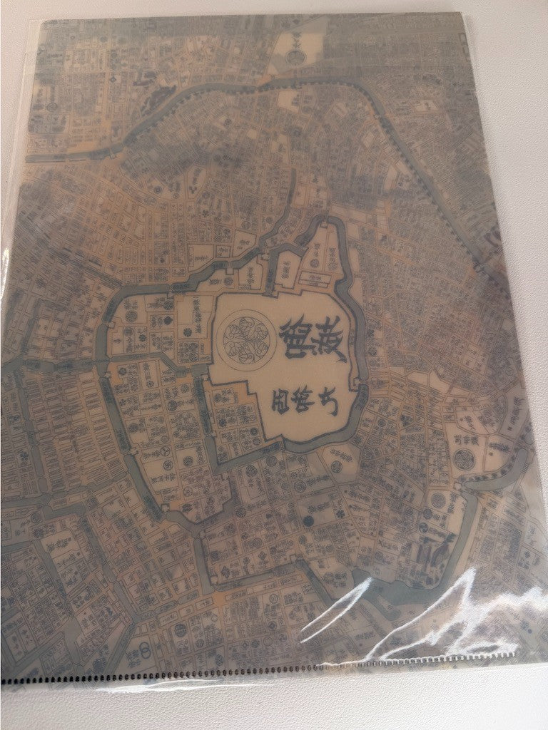 Touken Ranbu Sakura Meguri Edo Castle Town Map Clear File