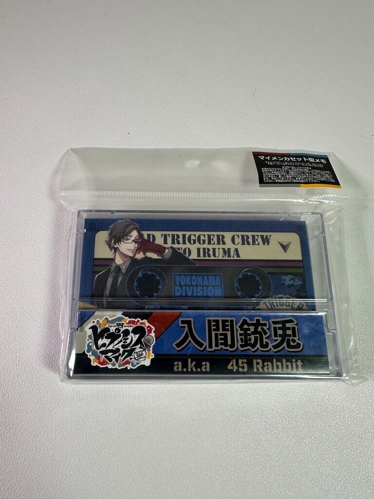 Hypnosis Mic Cassette Memo Memo Pad Set Mad Trigger Crew Jyuto Iruma