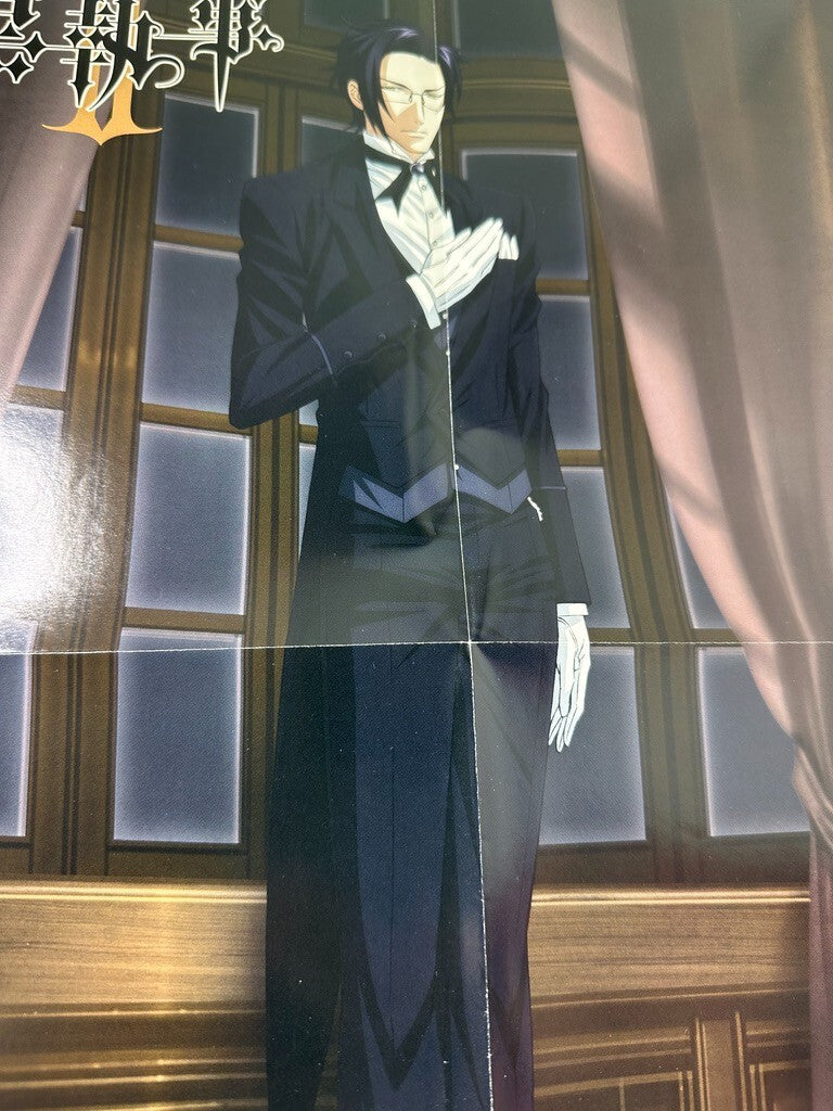 Black Butler Kuroshitsuji G Fantasy Poster Claude Faustus