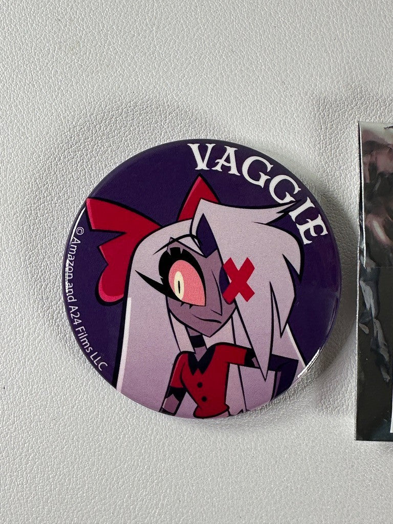 Hazbin Hotel Ikebukuro Pop Up Can Badge Can Badge Vaggie