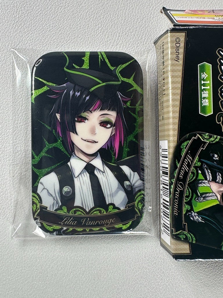 Twisted Wonderland Can Badge Diasomnia Lilia Vanrouge Rectangle