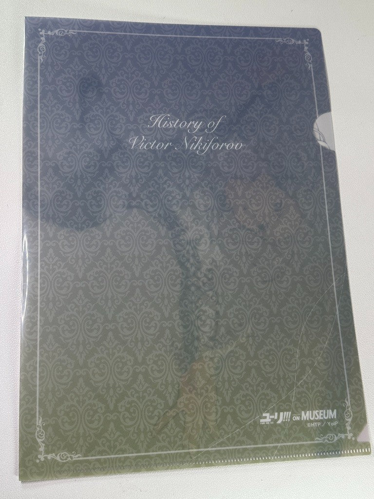 PREOWNED Yuri!!! on Ice History of Victor Nikiforov Museum Clear File Ice