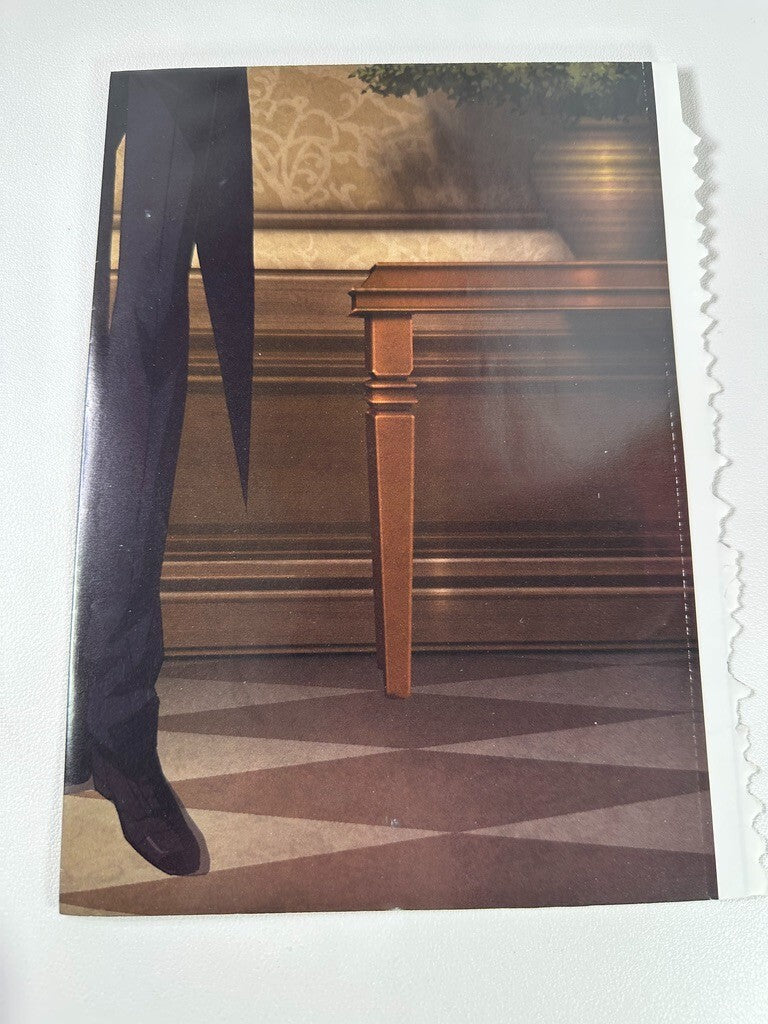 Black Butler Kuroshitsuji G Fantasy Poster Sebastian Michaelis Chess