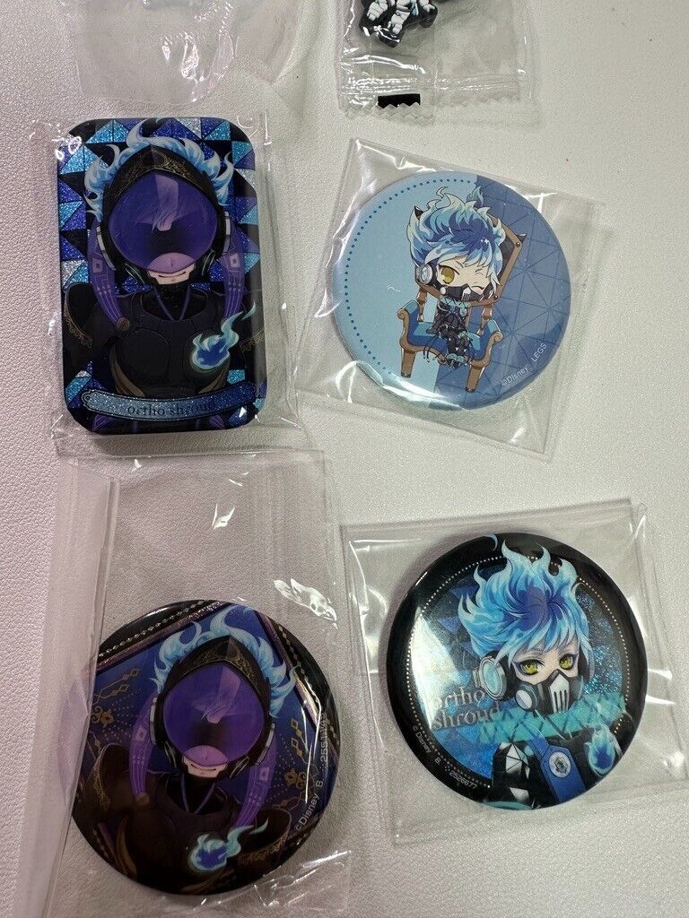 Twisted Wonderland Ignihyde Ortho Shroud Can Badge Acrylic Set