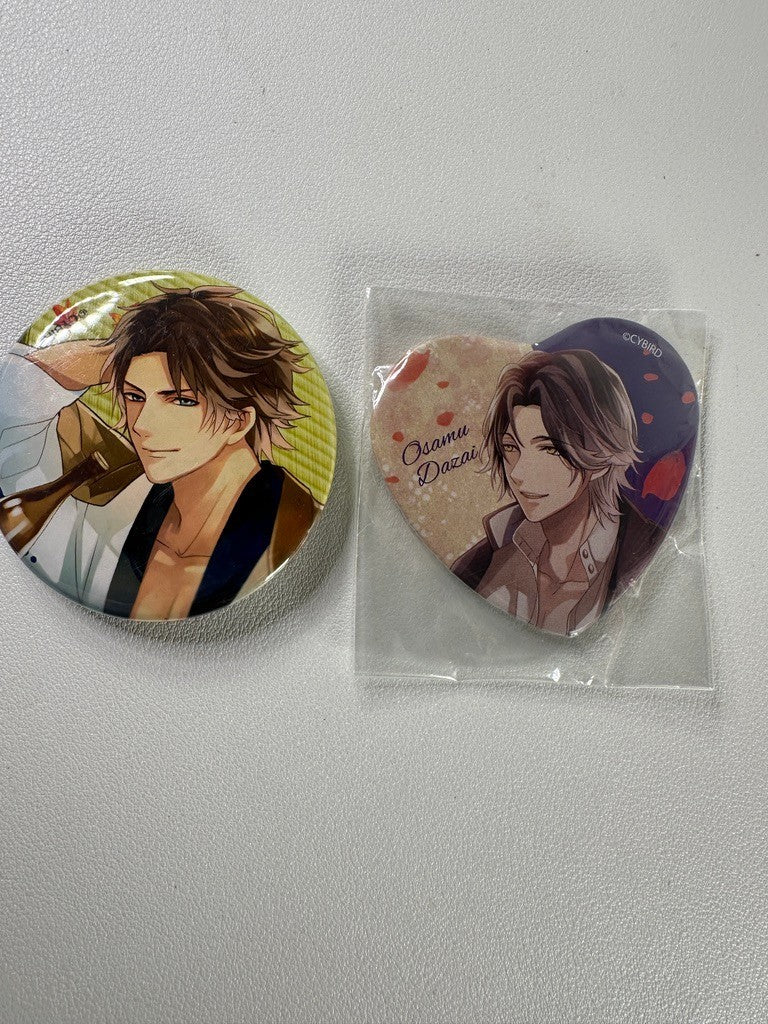 Ikemen Sengoku Romances Across Time Can Badge Set Heart