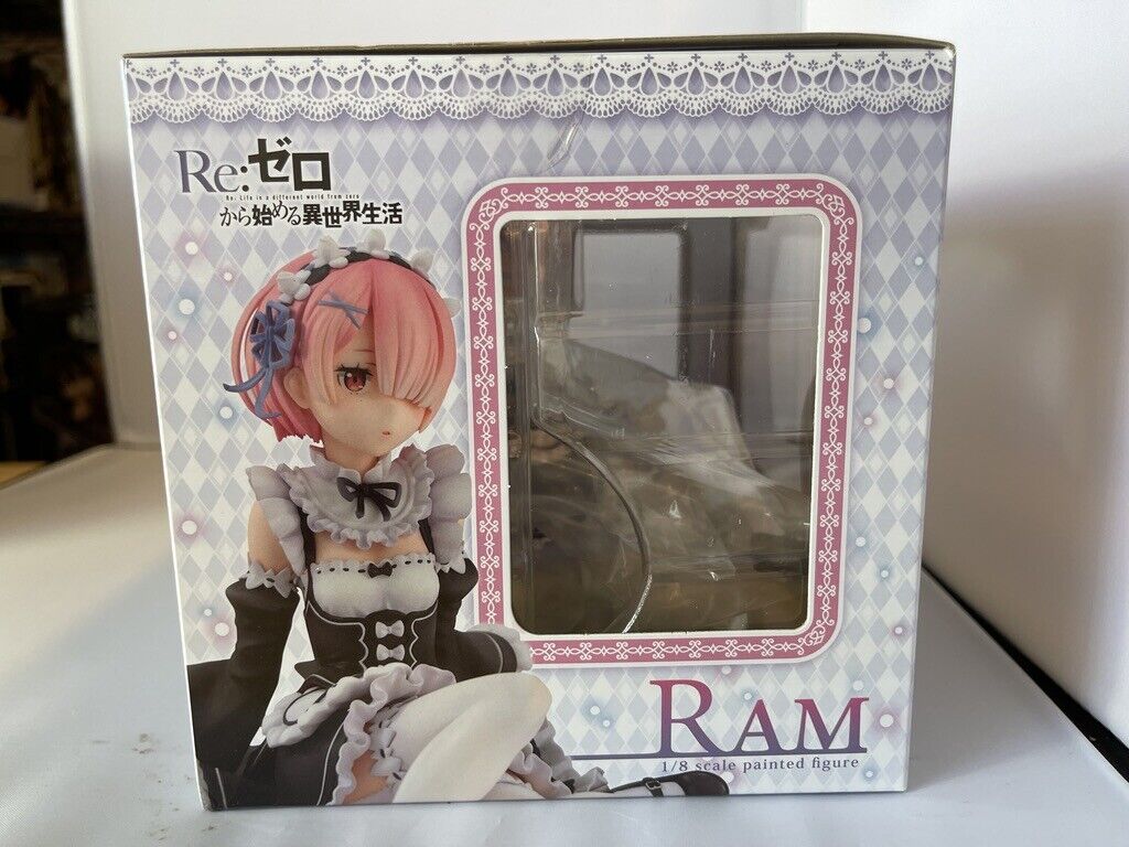 Re:Zero Starting Life in Another World Ram Rem 1/8 Figure Dengeki special set
