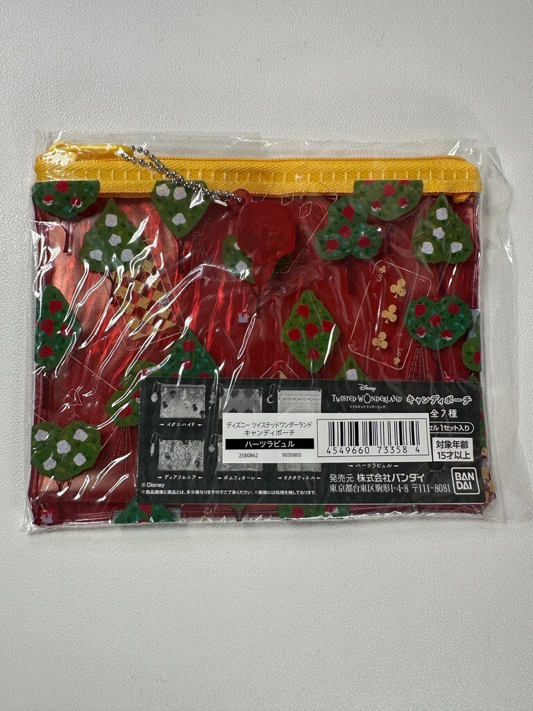 Twisted Wonderland Gachapon Capsule Candy Pouch Heartslabyul Riddle Trey Cater