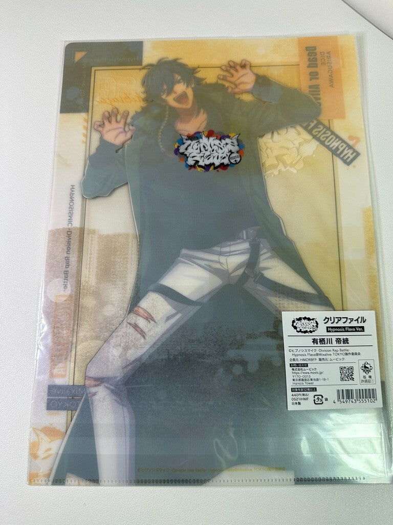 Hypnosis Mic Clear File Fling Posse Dice Arisugawa Dead or Alive Rawr