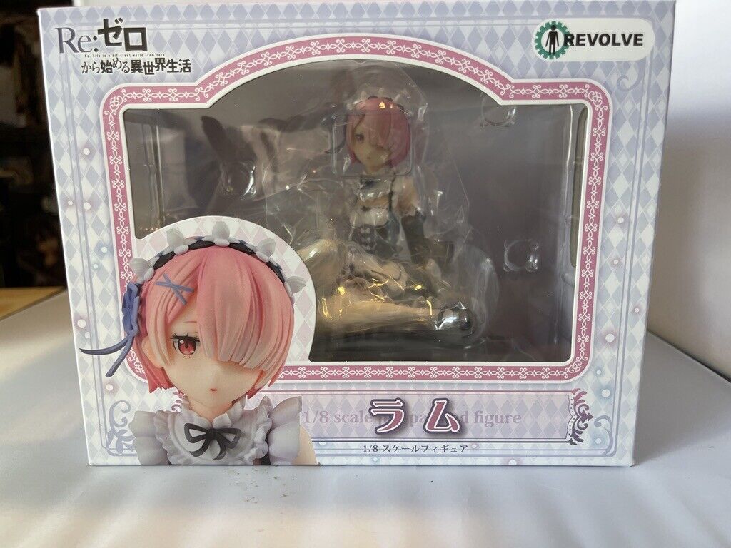 Re:Zero Starting Life in Another World Ram Rem 1/8 Figure Dengeki special set