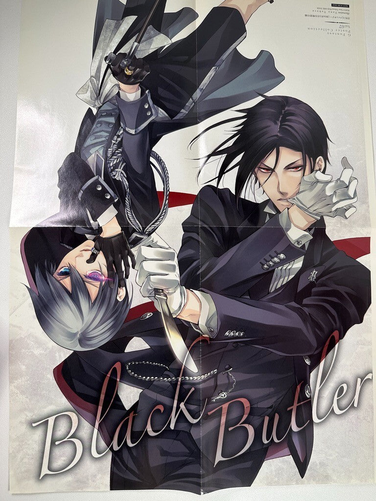 Black Butler Kuroshitsuji G Fantasy Poster Ciel Phantomhive Sebastian Michaelis