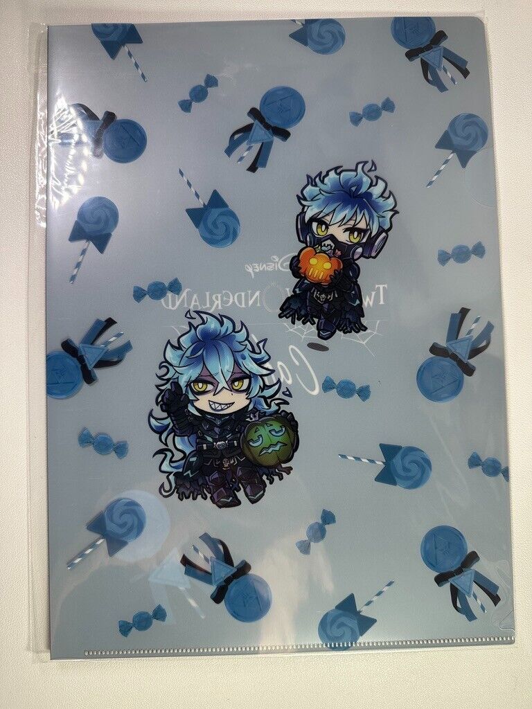 Twisted Wonderland OHMYCAFE Scary Dress Clear File Ignihyde Idia Ortho