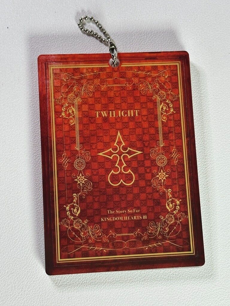 AS IS Kingdom Hearts III Acrylic Pass Holder Twilight SQUARE ENIX Disney