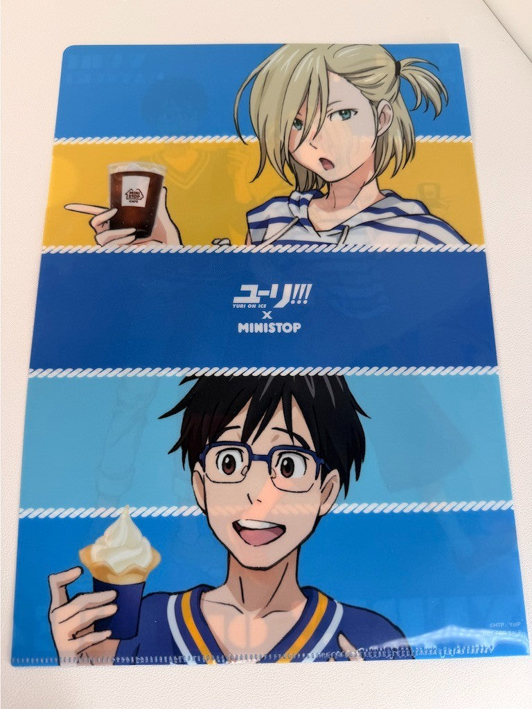 Yuri!!! on Ice Ministop Clear File Yuri Plisetsky Katsuki