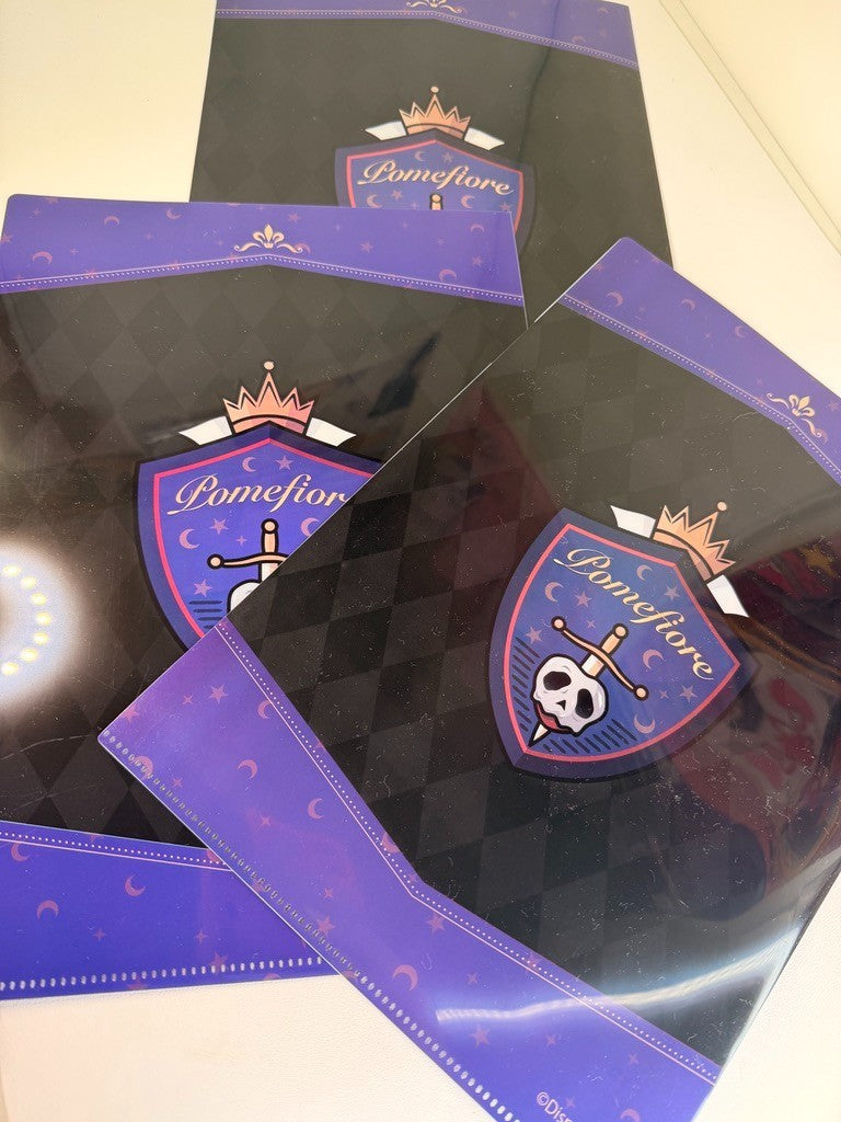 Twisted Wonderland Clear File Set Pomefiore Rook Epel Vil Gym