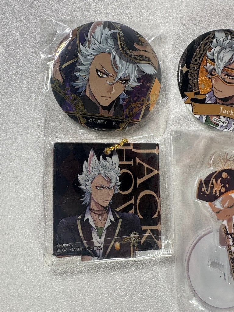 Twisted Wonderland Savanaclaw Can Badge Set Jack Howl