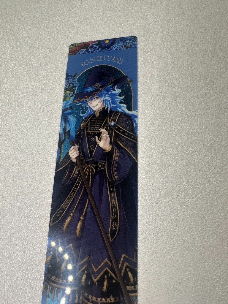 Twisted Wonderland Birthday Bloom Clear Bookmark Ignihyde Idia Shroud