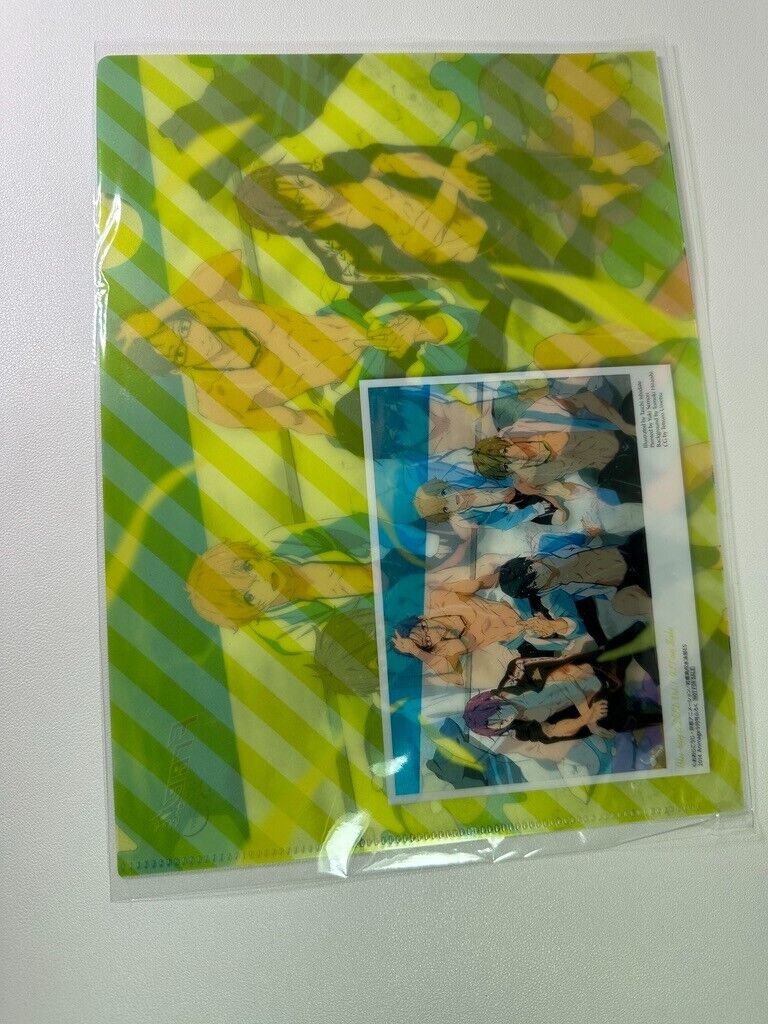 Free! Iwatobi Swim Club Clear File Haruka Rin Makoto Hiyori