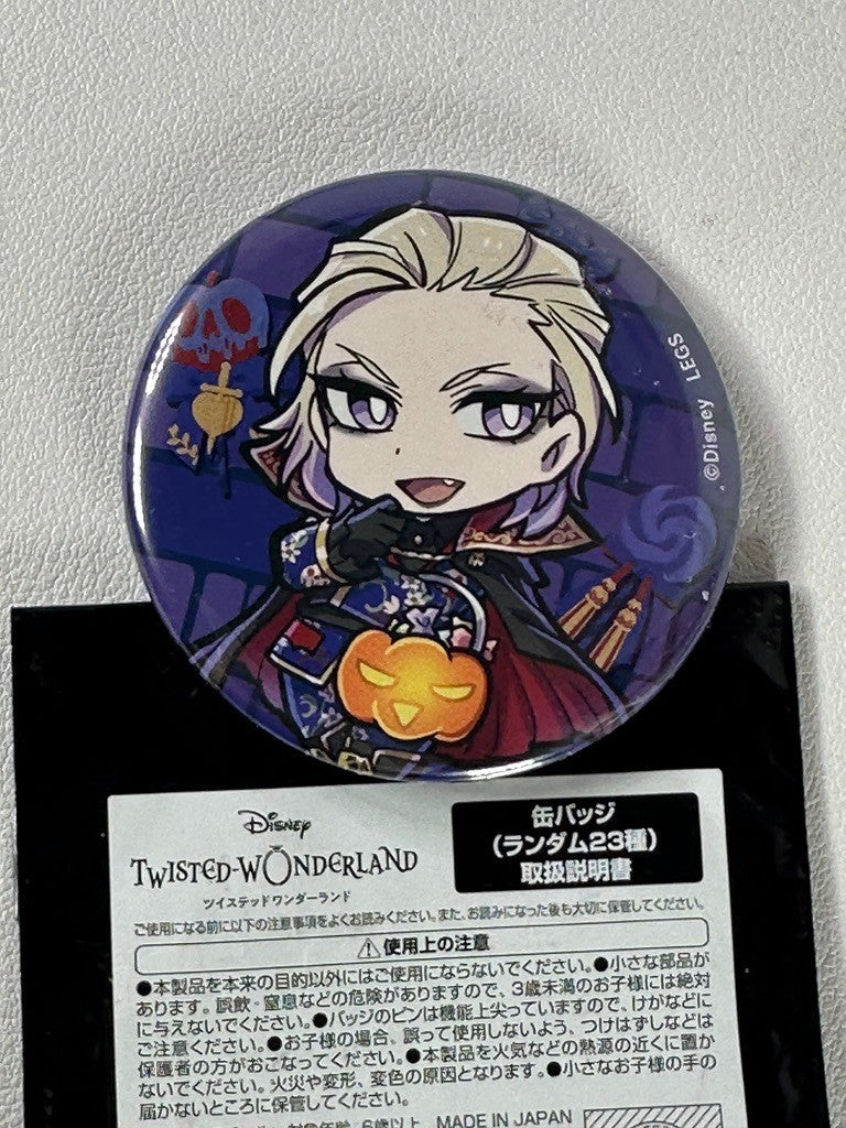 Twisted Wonderland Scary Dress Can Badge Pomefiore Vil Schoenheit